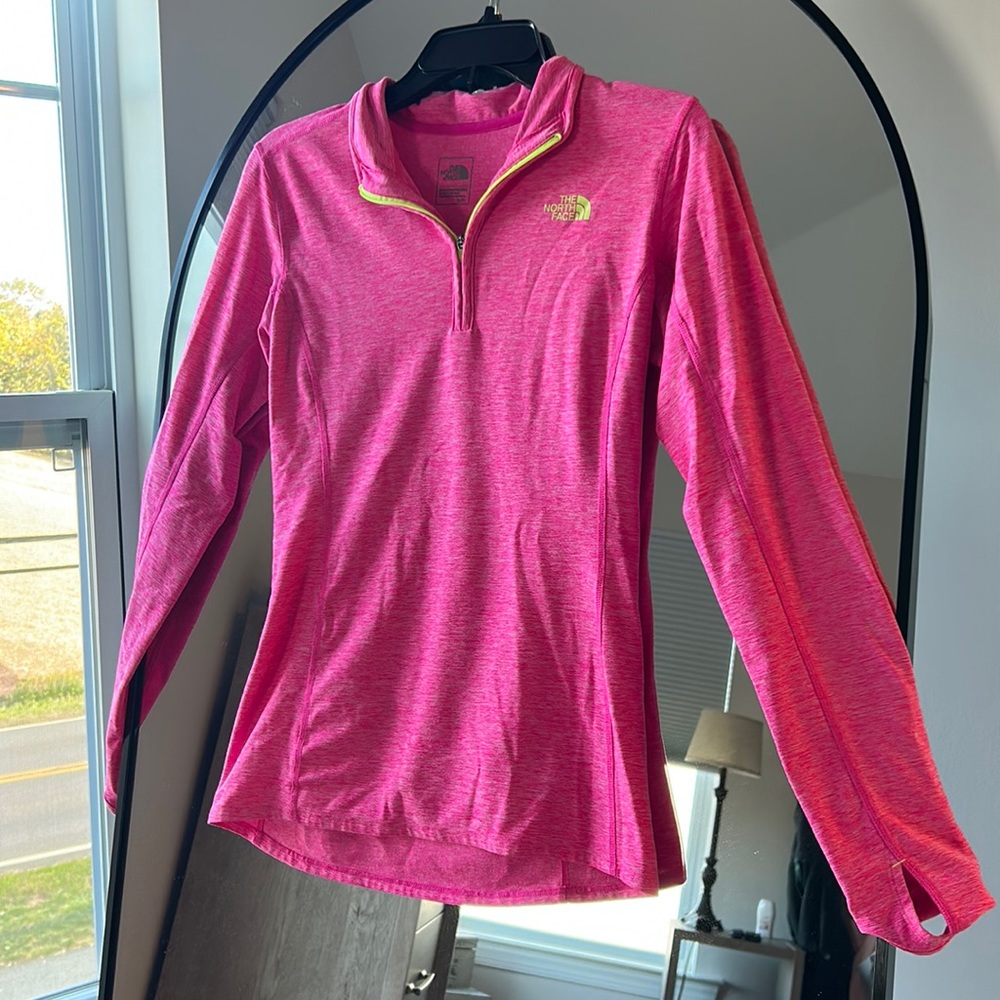North face quarter zip
